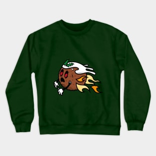 Flying Christmas Pudding Crewneck Sweatshirt